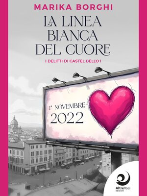 cover image of La linea bianca del cuore